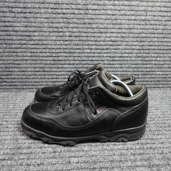 Red Wing Shoes Mens 9 Black Leather Ansi Steel Toe Work Boot USA 6654 main image 6
